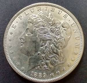 1889 Morgan Dollar
