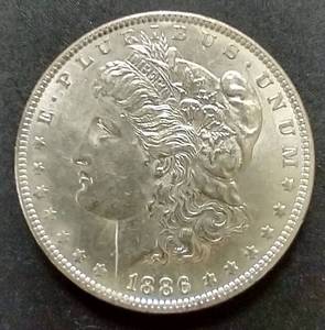 1886 Morgan Dollar