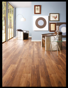 lot 106 image: 550 SF of Variostep Narrow 10mm Laminate Flooring - Appalation Hickory