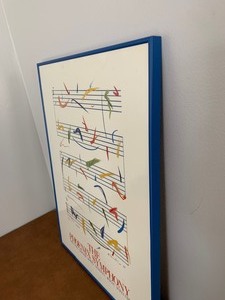 lot 56 image: Framed Antonio Peticov Signed Poster for the Phoenix Symphony Saragura