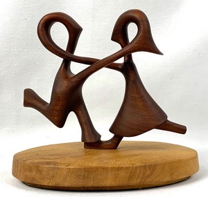 lot 79 image: L.R. Oliver Hoedown Wood Sculpture
