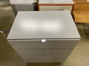 lot 2 image: Sleek Contemporary Night Stand