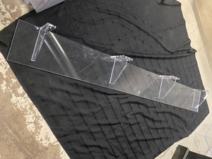 lot 19 image: Very Long Lucite Shelf