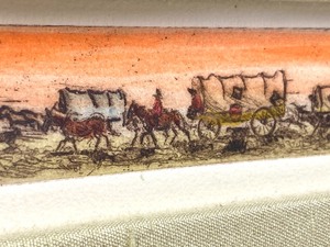 lot 39 image: Etching by Mary Lehman
