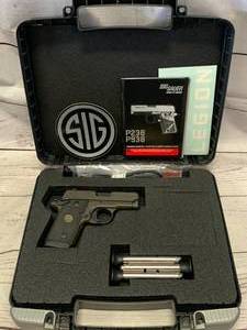 lot 15 image: Sig Sauer P238 Legion Series .380 Handgun & 3 Magazines