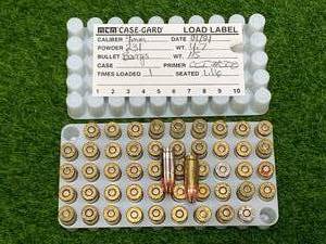 lot 21 image: 50 Rounds of 9mm Reloaded Ammo Ammunition
