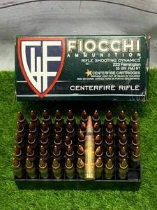lot 33 image: 50 Rounds Fiocchi .223 Ammo Ammunition