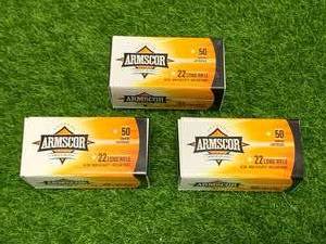 lot 56 image: 150 Rounds of .22 Hollow Point Ammunition Ammo