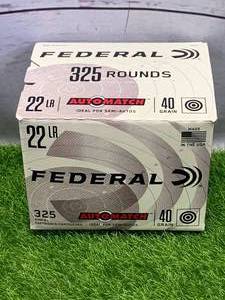 lot 58 image: 325 Rounds .22 Ammo Ammunition