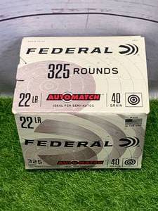 lot 59 image: 325 Rounds .22 Ammo Ammunition