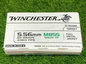 lot 65 image: 20 Rounds 5.56 Green Tip Ammo Ammunition
