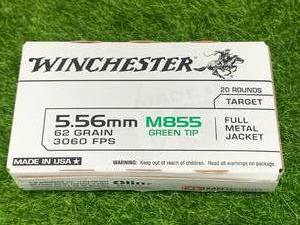 lot 66 image: 20 Rounds 5.56 Green Tip Ammo Ammunition