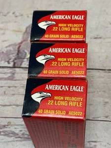 lot 77 image: 150 Rounds of .22 Ammunition Ammo