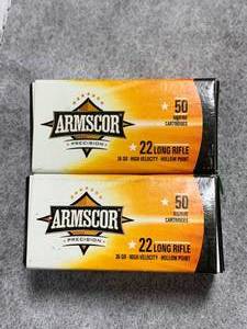lot 96 image: 100 Rounds .22 Hollow Point Ammo Ammunition
