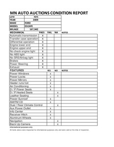 2009 Ford Escape XLT 4x4