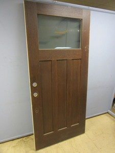 lot 405 image: MASONITE EXTERIOR DOOR
