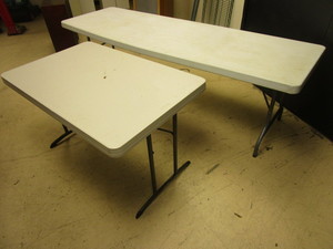 lot 432 image: LIFETIME FOLDING TABLE, ENDURO FOLDING TABLE