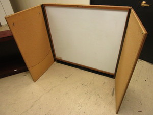 lot 436 image: EGAN VISUAL WHITEBOARD CABINET, BOOKSHELF UNIT