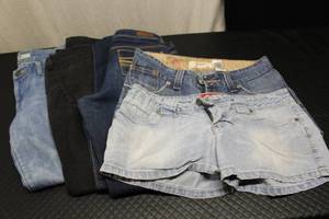 Ladies size 11 jeans, 3 pair and 2 ...