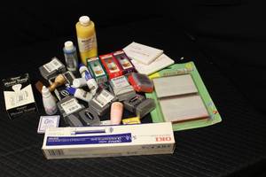 Ink stampers, ink, plus...