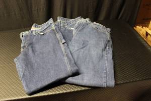 3 pair mens work jeans, excellent s...