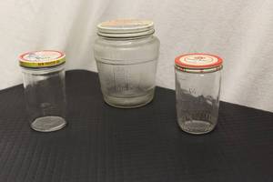 3 jars, Red Owl, Olsens Fish Produc...