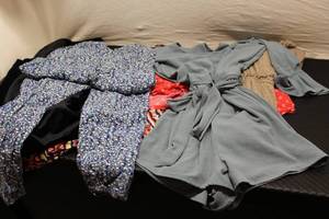 size M, 4 skirts, 4 pant suit type ...