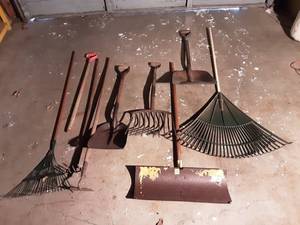 Assorted Lawn Implements