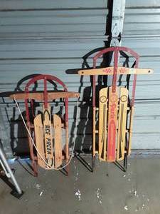 Ace Pacer & Paris Steel Runner Sleds
