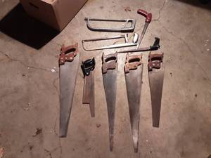 Assorted Hand Saws