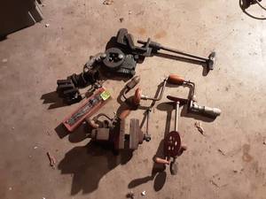 Hand Drills, Pipe Cutters, Pipe Threader