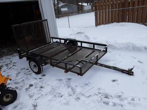 5 x 8 Utility Trailer With Ramp