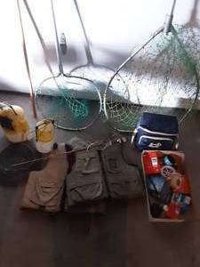 Life Jackets, Fishing Nets, Minnow Buckets & Fishing Line