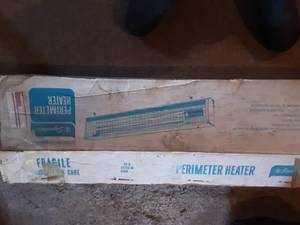 6 Ft. Folding Wood Ladder, Perimeter Heater