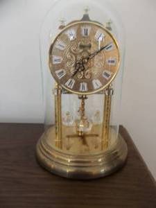 lot 14 image: Anniversary Clock By Howard Miller (West Germany)