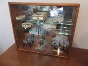 lot 45 image: Display Case & Collectible Contents
