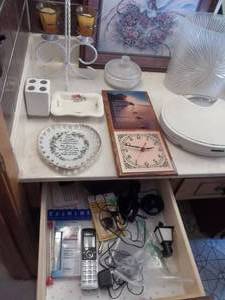 lot 54 image: Large Lot Of Bathroom Related Misc.