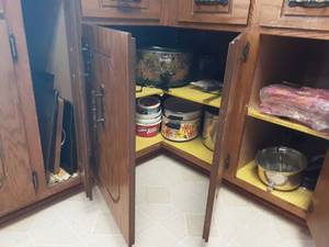 lot 83 image: Contents Of 3 Cupboards Cookware, Bakeware, Crock Pots & More