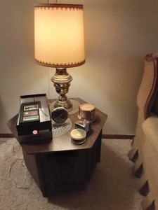 lot 150 image: Pair Of Storage End Tables