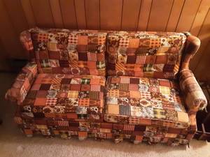 lot 152 image: Vintage Sleeper Sofa