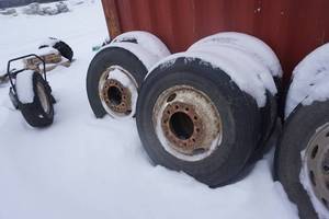 Lot of 5 - Semi Truck Rims