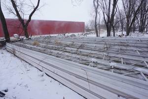 Lot of 10  -  44 Metal Flat Roof Trusses