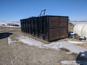 Alloy Brand 35 Yard Roll Off Hook Truck BoxBin
