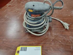 lot 27 image: Ryobi Palm Sander...