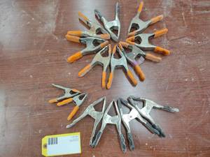 lot 41 image: (14) Assorted Pinch Clamps...