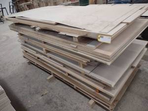 lot 55 image: Assorted Sheet Stock on (1) Pile...