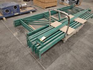 lot 69 image: (2) Sections 12x36x9 Pallet Racki...