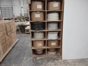 lot 79 image: Shelf Unit with Assorted T-Molding...