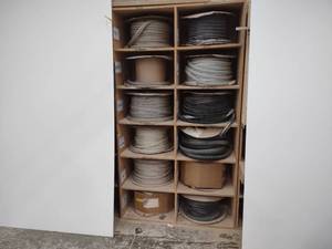 lot 82 image: Shelf Unit with Assorted T-Molding...