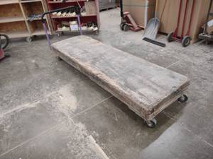 lot 101 image: Cart, 30x96...